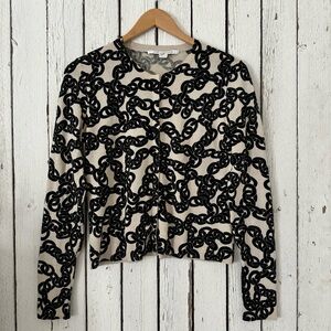 Diane von Furstenberg chain cardigan Size M